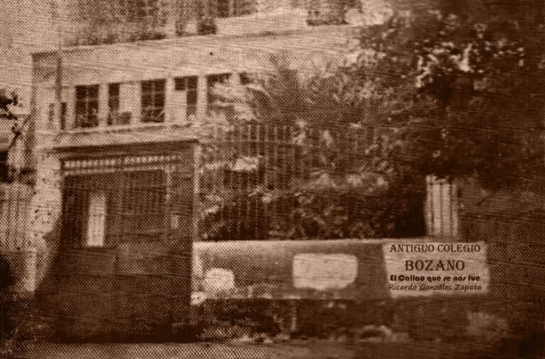 ANTIGUO Y DESAPARECIDO COLEGIO BOZANO DEL CALLAO 1930