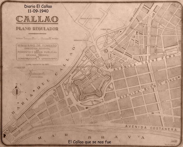 ¿QUE ES EL PLANO REGULADOR DEL CALLAO?