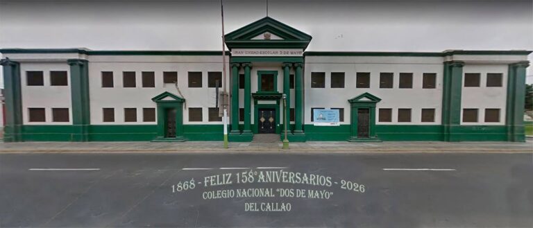 CELEBRANDO LOS 158º ANIVERSARIOS DE LA FUNDACION DEL PRIMER COLEGIO DEL CALLAO – COLEGIO NACIONAL «DOS DE MAYO»