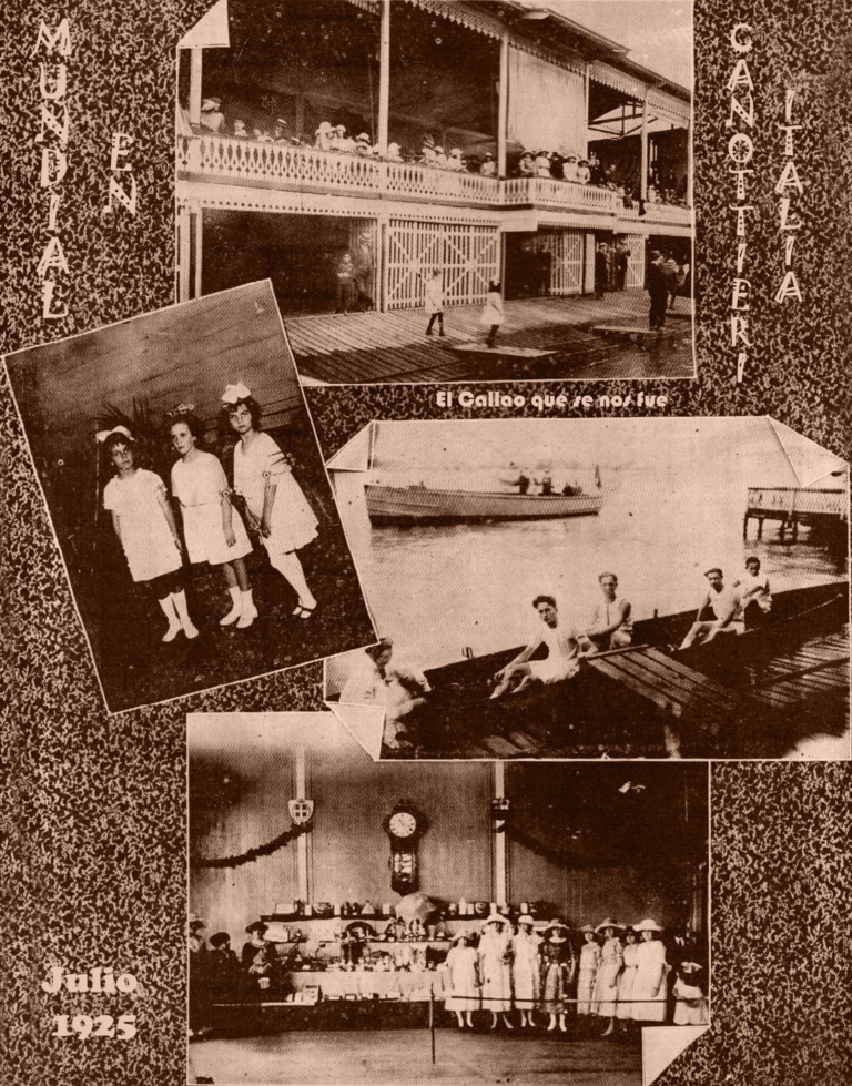 En el Cannottieri Italia - 1925