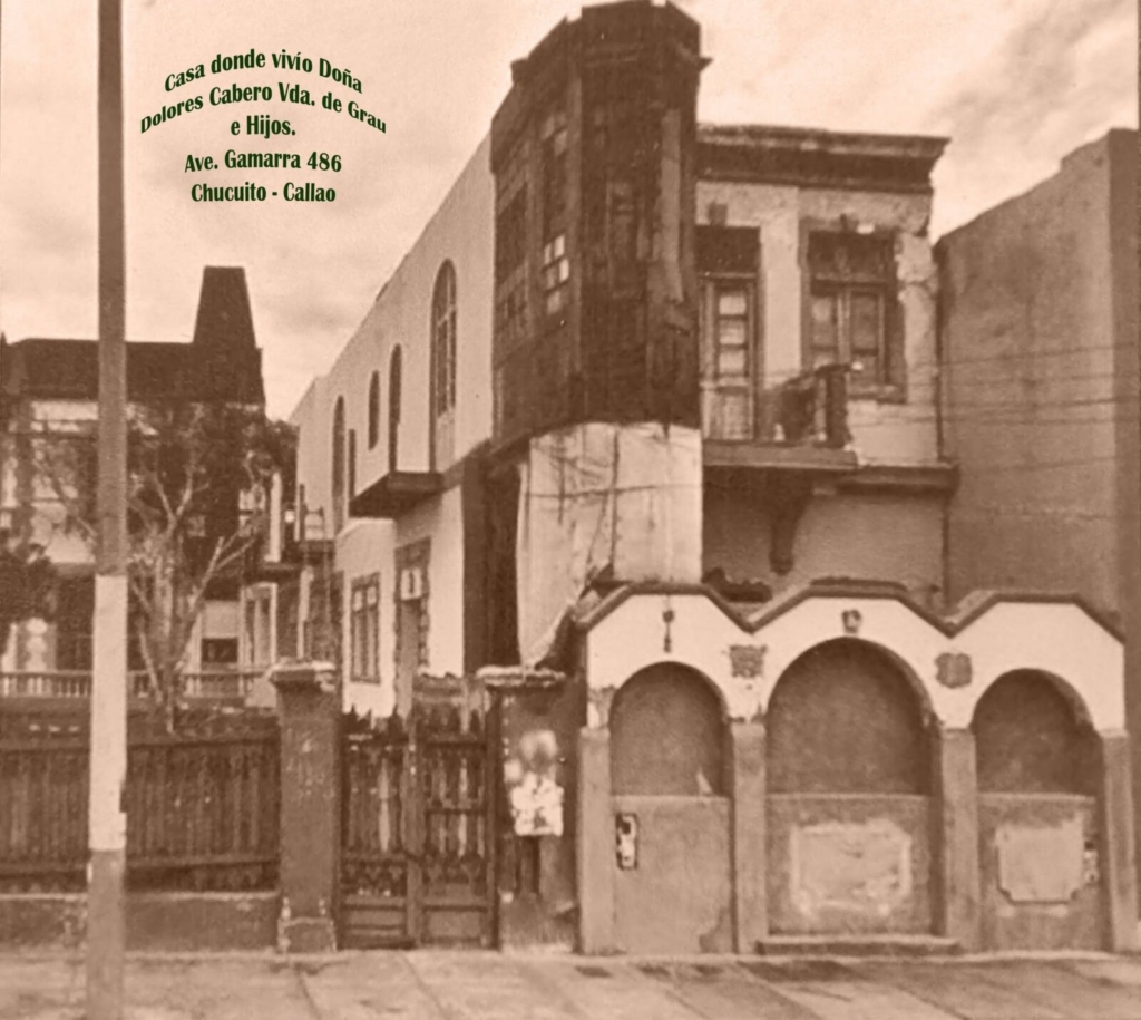 La Esposa de Don Miguel Grau Vivio en Chucuito – Callao