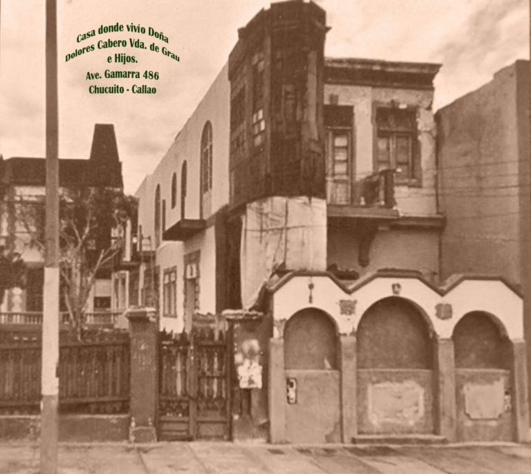 La Esposa de Don Miguel Grau Vivio en Chucuito – Callao