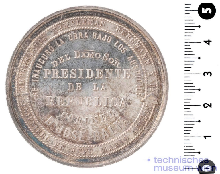 Medalla de Plata y Cobre – Callao 1870