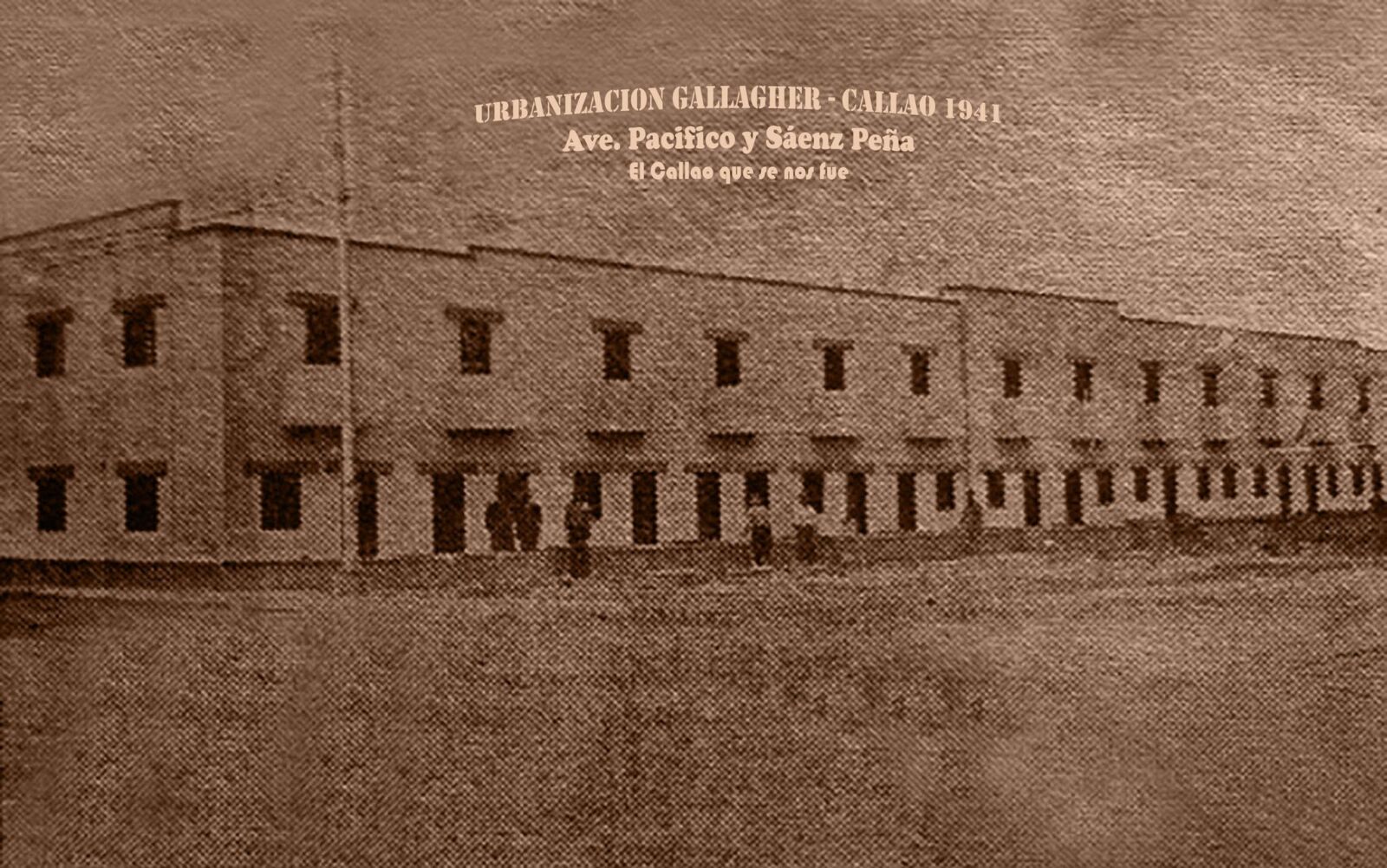 Urbanización Gallagher en el Antiguo Callao (1941)