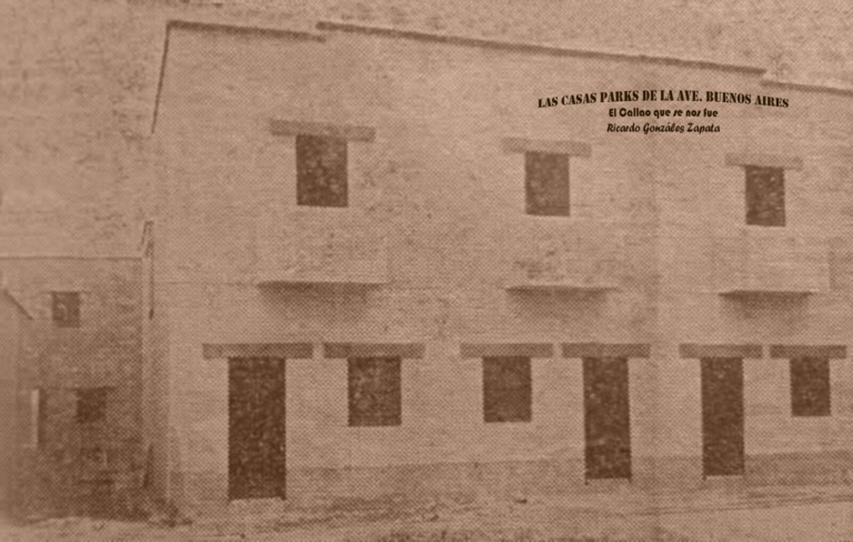 Las Casas de la Sra. Park de la Avenida Buenos Aires. Callao 1941