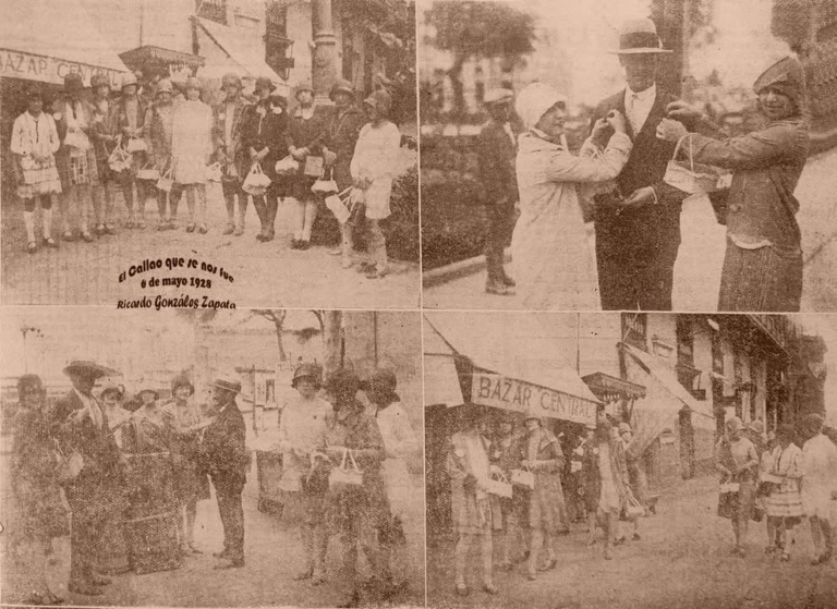A FIESTA DE LA FLOR EN EL CALLAO DE 1928.
